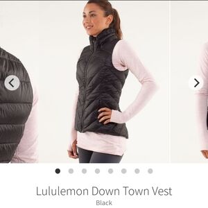 Lululemon athletica down town vest
